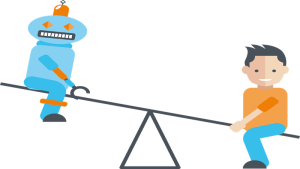 Balance of Man and Robot