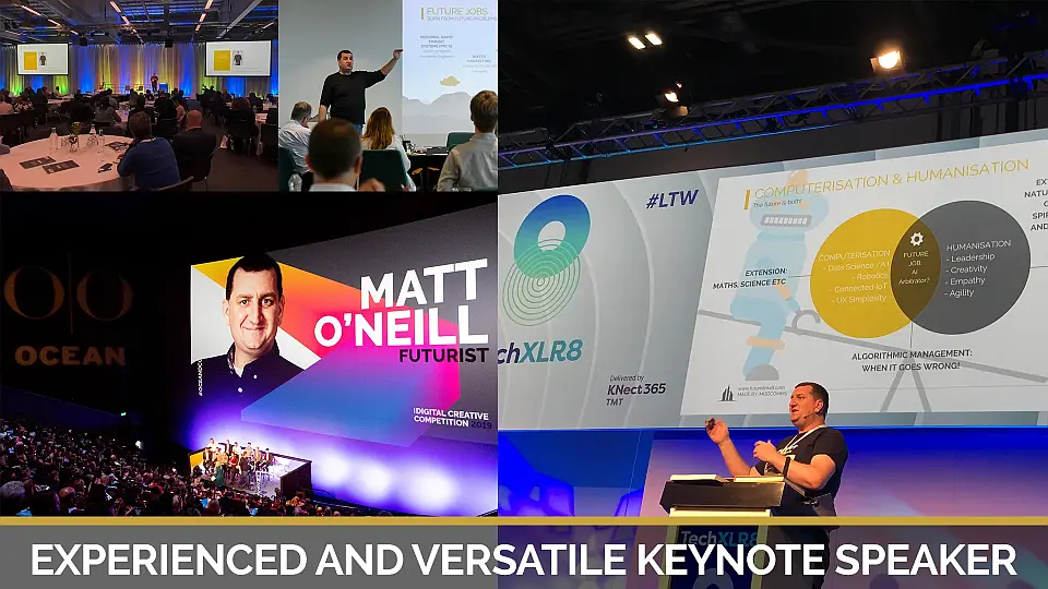 Keynote Speaker Matt O'Neill: Experienced and Versatile 
